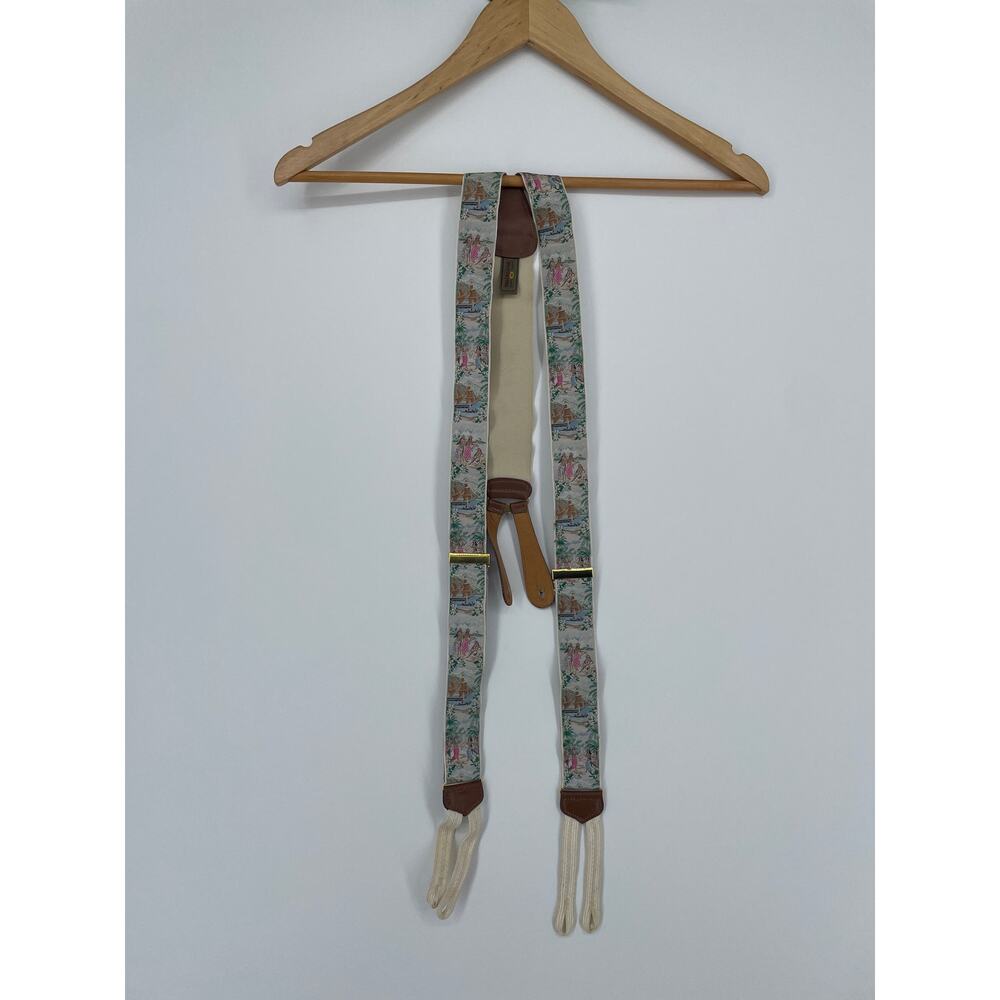VTG Limited Collectors Edition Mens Hula Girls Trafalgar Silk Braces Suspenders